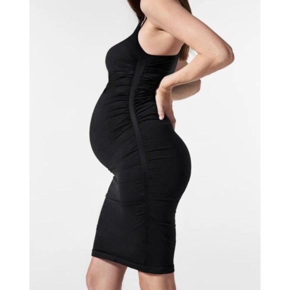 NWT Blanqi Maternity Everyday Black Tank Dress M/L - Picture 1 of 4